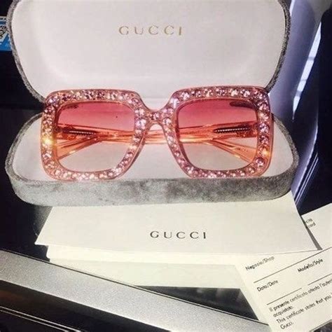 fake gucci rhinestone sunglasses